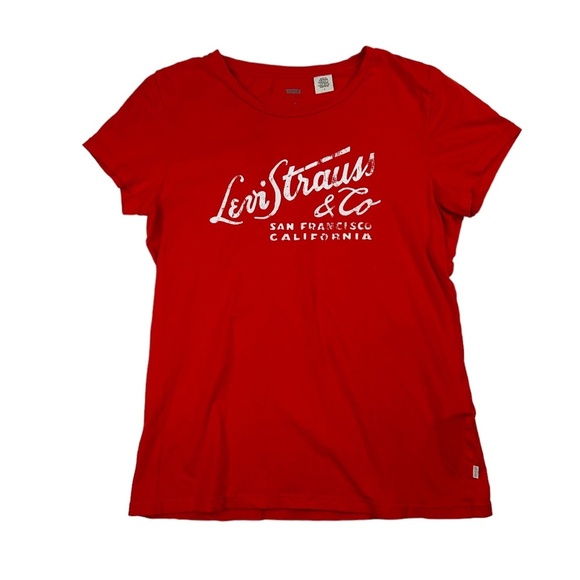 Levi's‎ Red T Shirt Size M - Picture 1 of 5